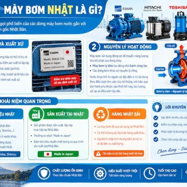 Máy Bơm Nhật