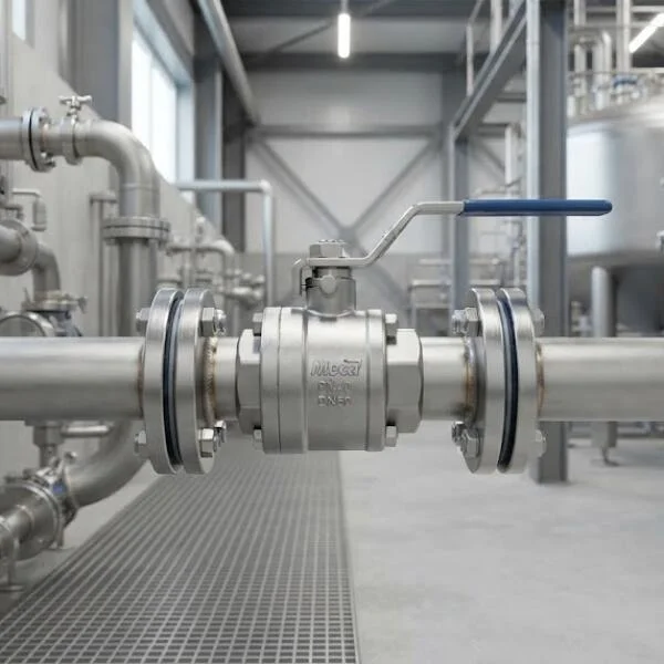 Nguyên lý hoạt động meca inox ball valve