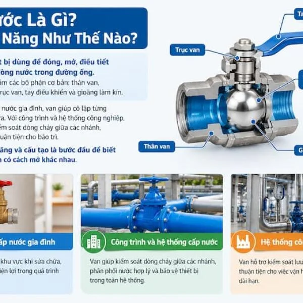 Mở Van Nước Theo Chiều Nào