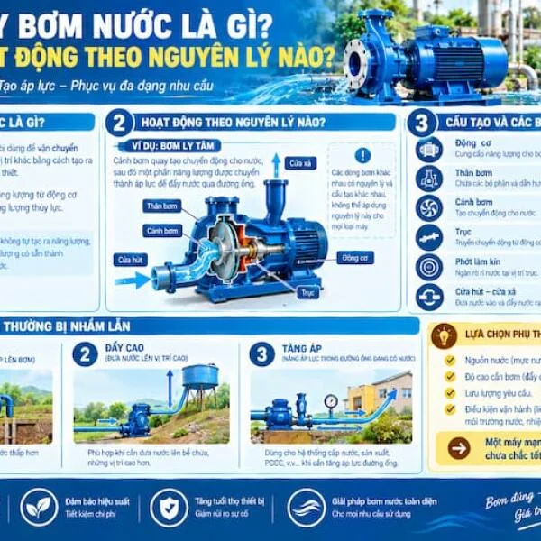 Top Máy Bơm Nước Tốt Nhất Hiện Nay