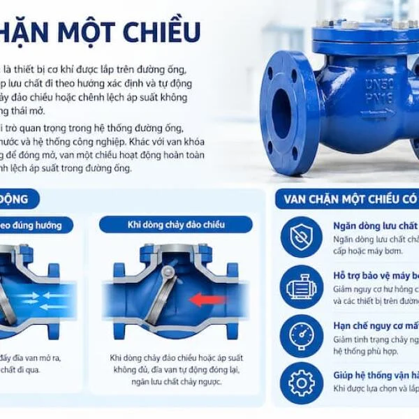 Van Chặn Một Chiều