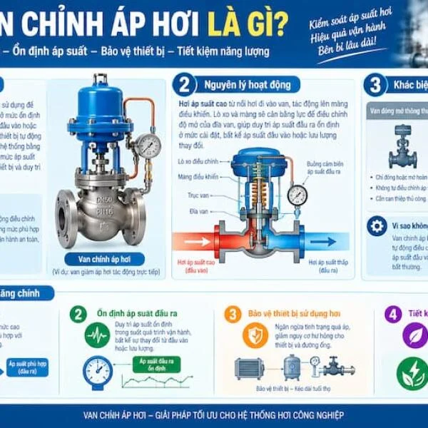 Van Chỉnh Áp Hơi