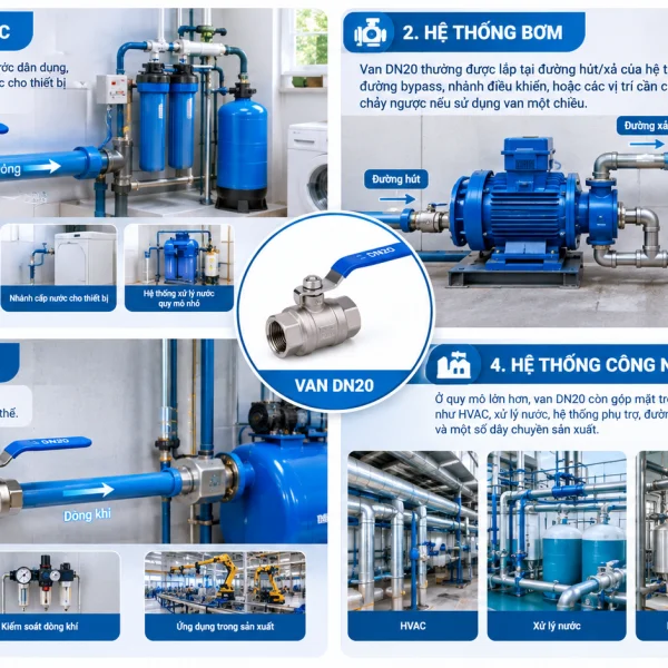 Cấu tạo của van dn20