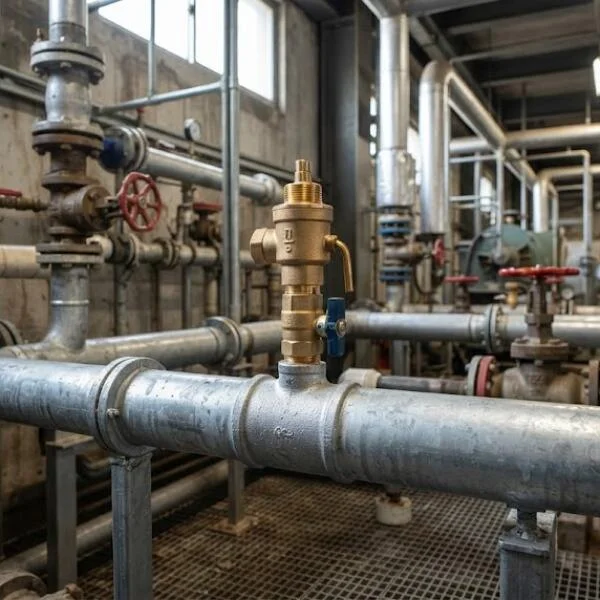 Lắp đặt van xả khí đường ống nước