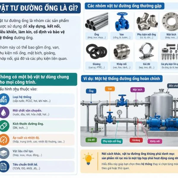 Vật tư đường ống
