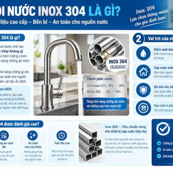 Vòi Nước Inox 304