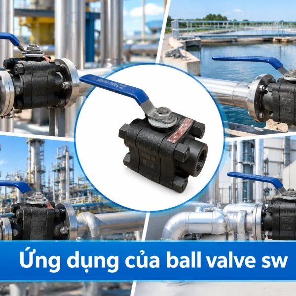 Cấu tạo của ball valve sw