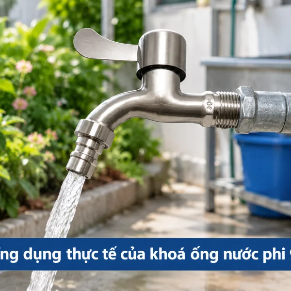 Khái niệm của khoá ống nước phi 90