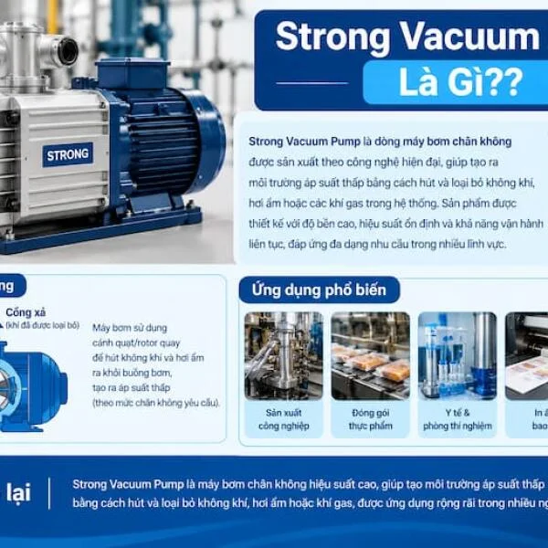 Strong Vacuum Pump
