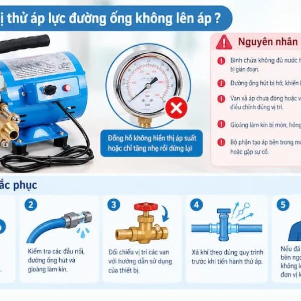 Thiết Bị Thử Áp Lực Đường Ống