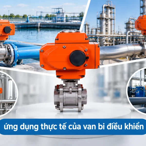 Nguyên lý hoạt động của van bi điều khiển