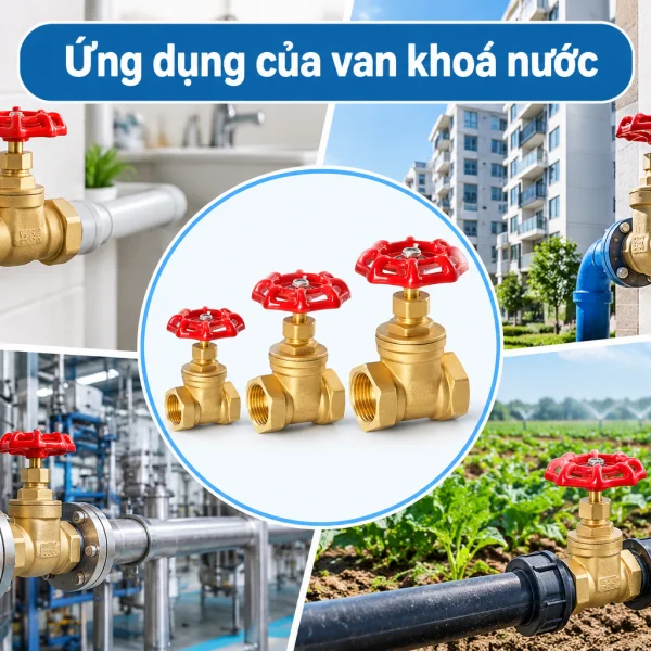Khái niệm của van khoá nước
