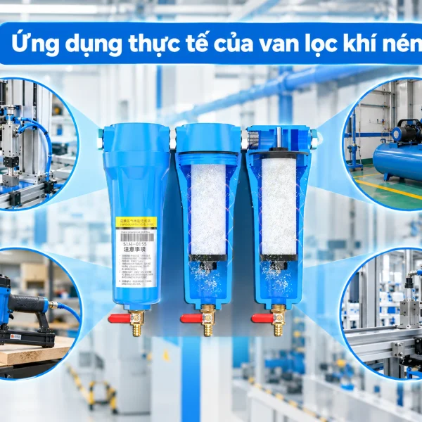Tác dụng van lọc khí nén
