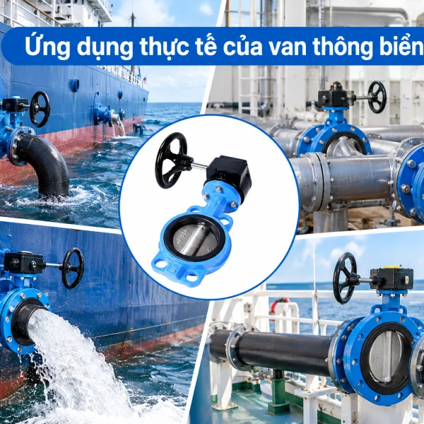 Ứng dụng van thông biển