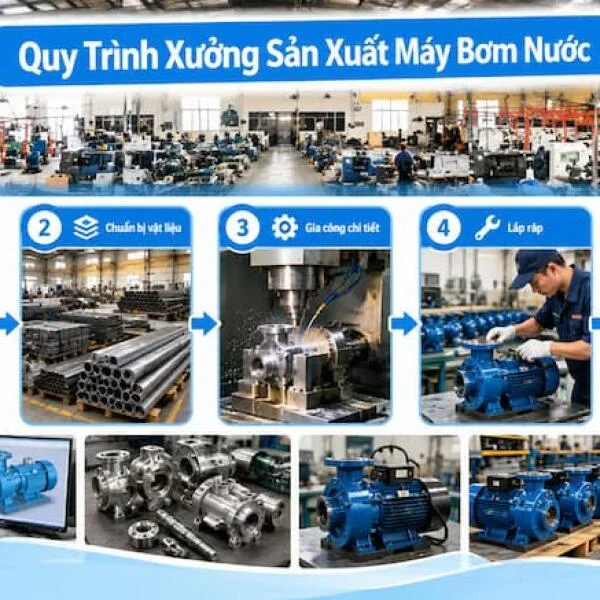 Xưởng Sản Xuất Máy Bơm