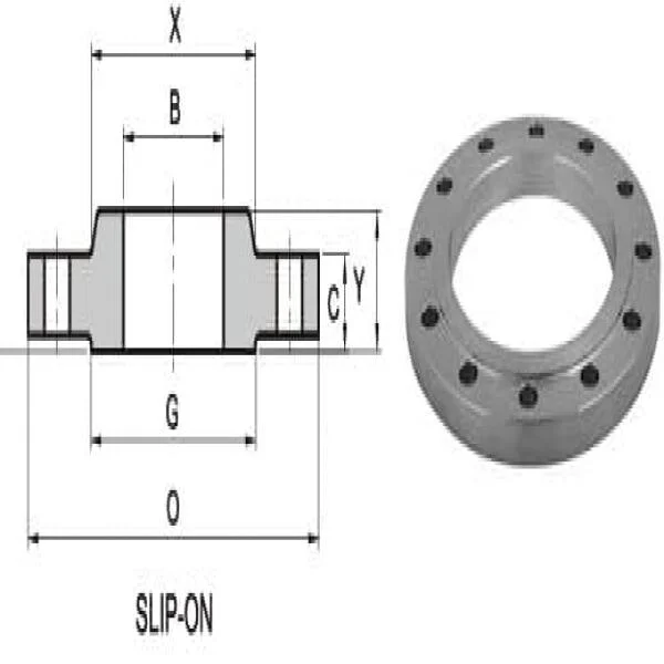 ANSI ASME B16 5 Flange