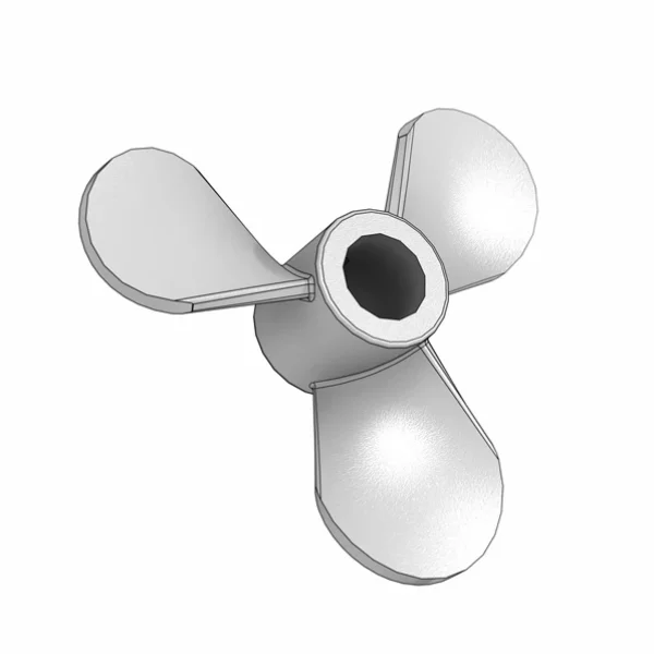 Chân vịt inox 3 cánh