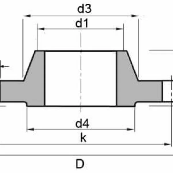 DN 100 PN 16 Flange Dimensions