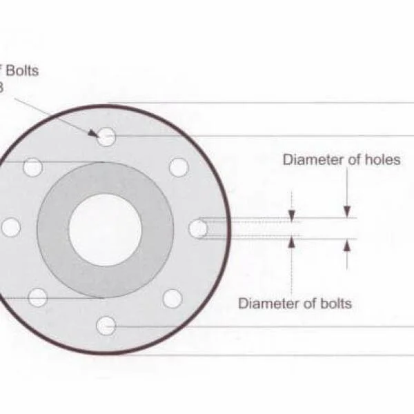 DN250 PN16 flange dimensions