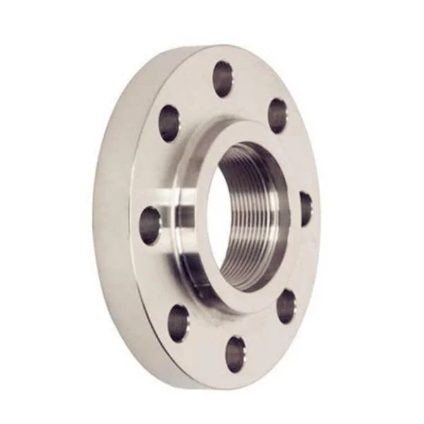Flange threaded