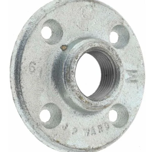 Galvanized pipe flange