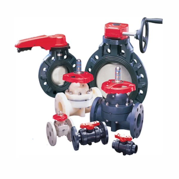 PVC butterfly valve