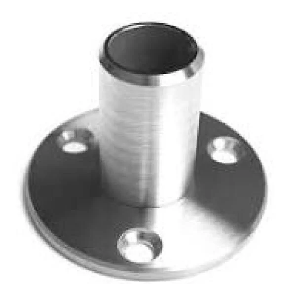 Round steel flange