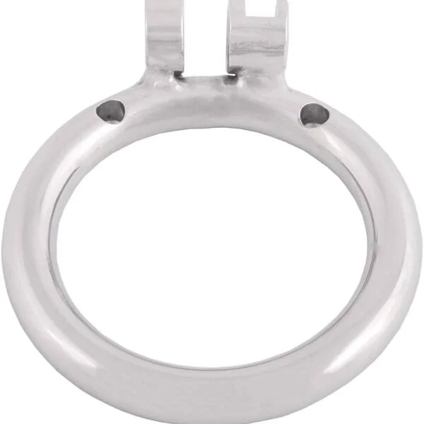 Stainless steel chastity ring