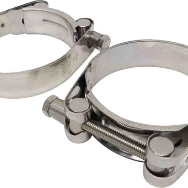 Stainless steel pipe clamps