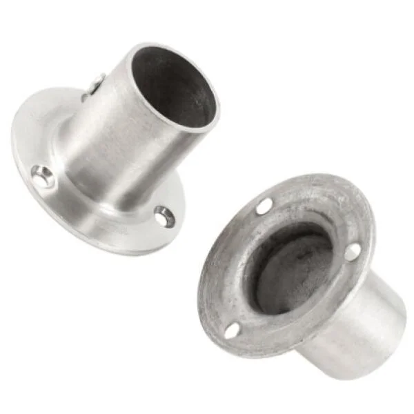 Stainless steel tube flanges