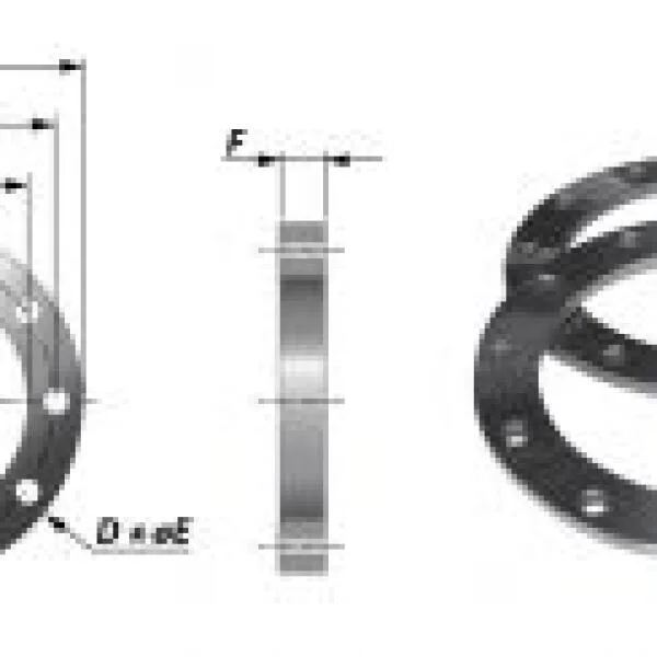 Standard flange ansi 150