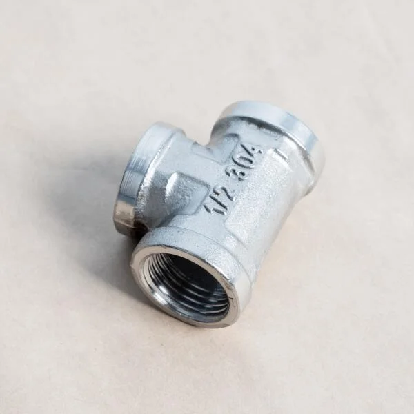 Tê inox 21