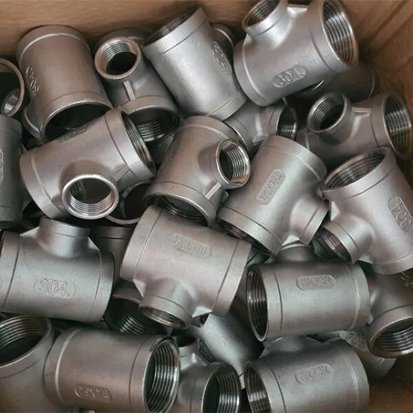 Tê inox