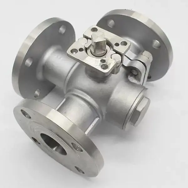 Van ba ngã inox