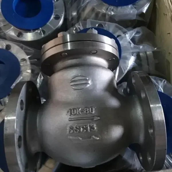 Van một chiều lá lật inox