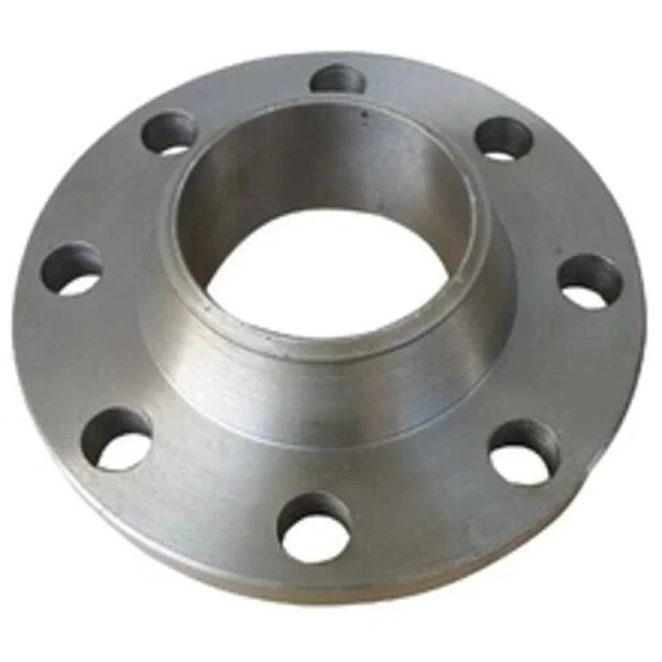 Weld neck raised face flange