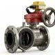 Van bướm kèm công tắc giám sát DN100