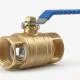 Brass Ball Valve With Blue Handle