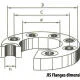 Flange jis 10k dimension