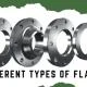 Industrial types of flanges