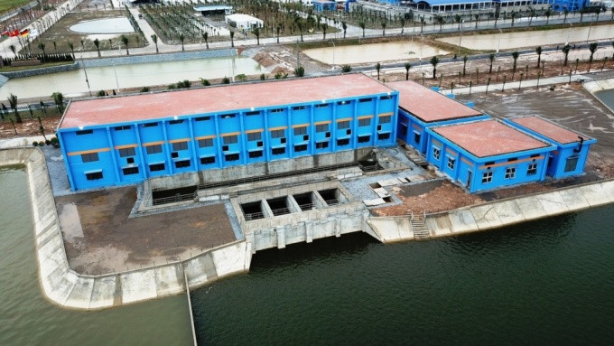 Nhà máy nước mặt sông Đuống (Gia Lâm, Hà Nội) đưa vào sử dụng giai đoạn một từ cuối năm 2018