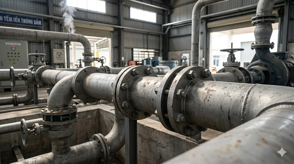 Ứng dụng thực tế mặt bích 