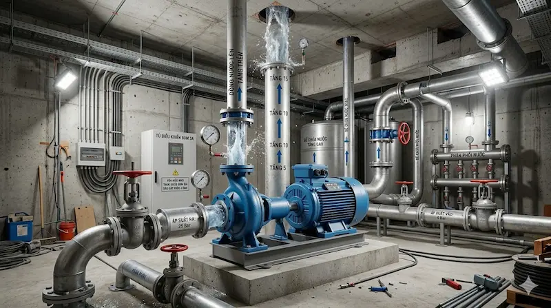 Phân loại máy bơm