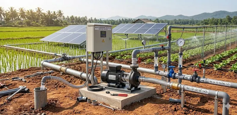 Công trình máy bơm