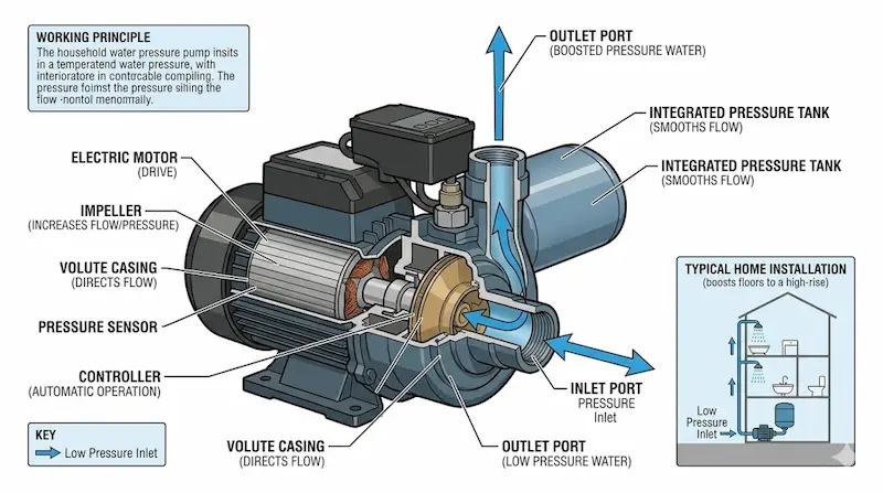 Thông số kỹ thuật máy bơm nước
