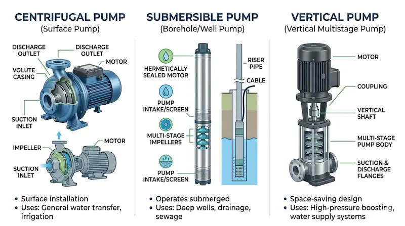 Yếu tố cốt lõi của máy bơm
