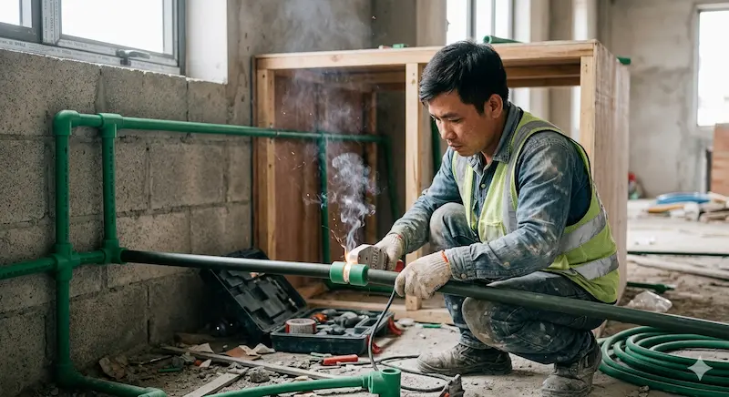 Lắp đặt mặt bích 