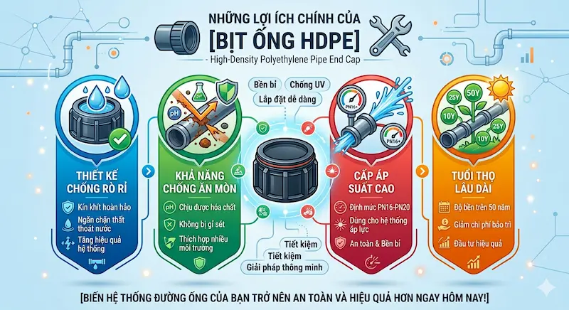 Lợi ích chính của bích lồng