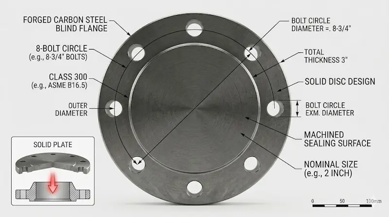 Thông số mặt bích