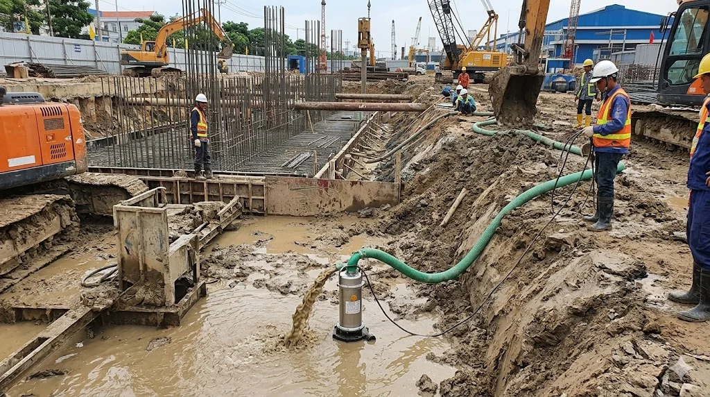 Lưu ý khi vận hành bơm chìm